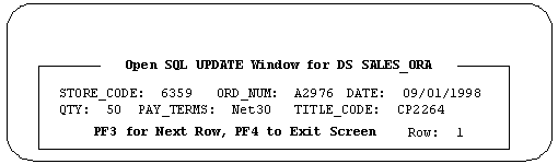 SQL Update Command
